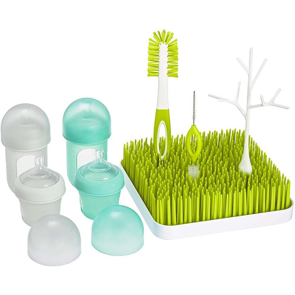 Boon - Nursh & Grass Bundle Bottles & Accessories Starter Set