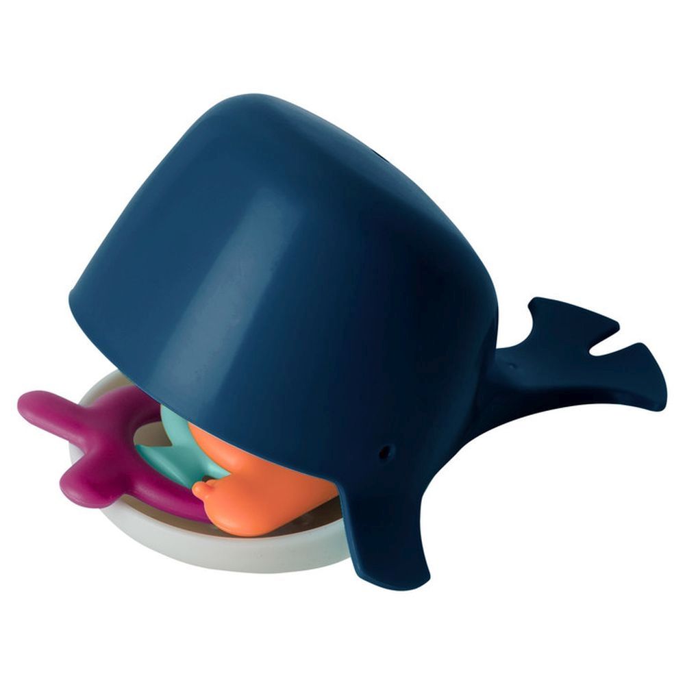 Boon - CHOMP Hungry Whale Bath Toy - Navy