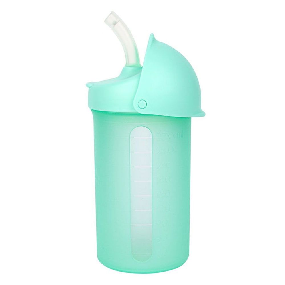 Boon - Swig Silicone Straw Bottle 296ml - Mint