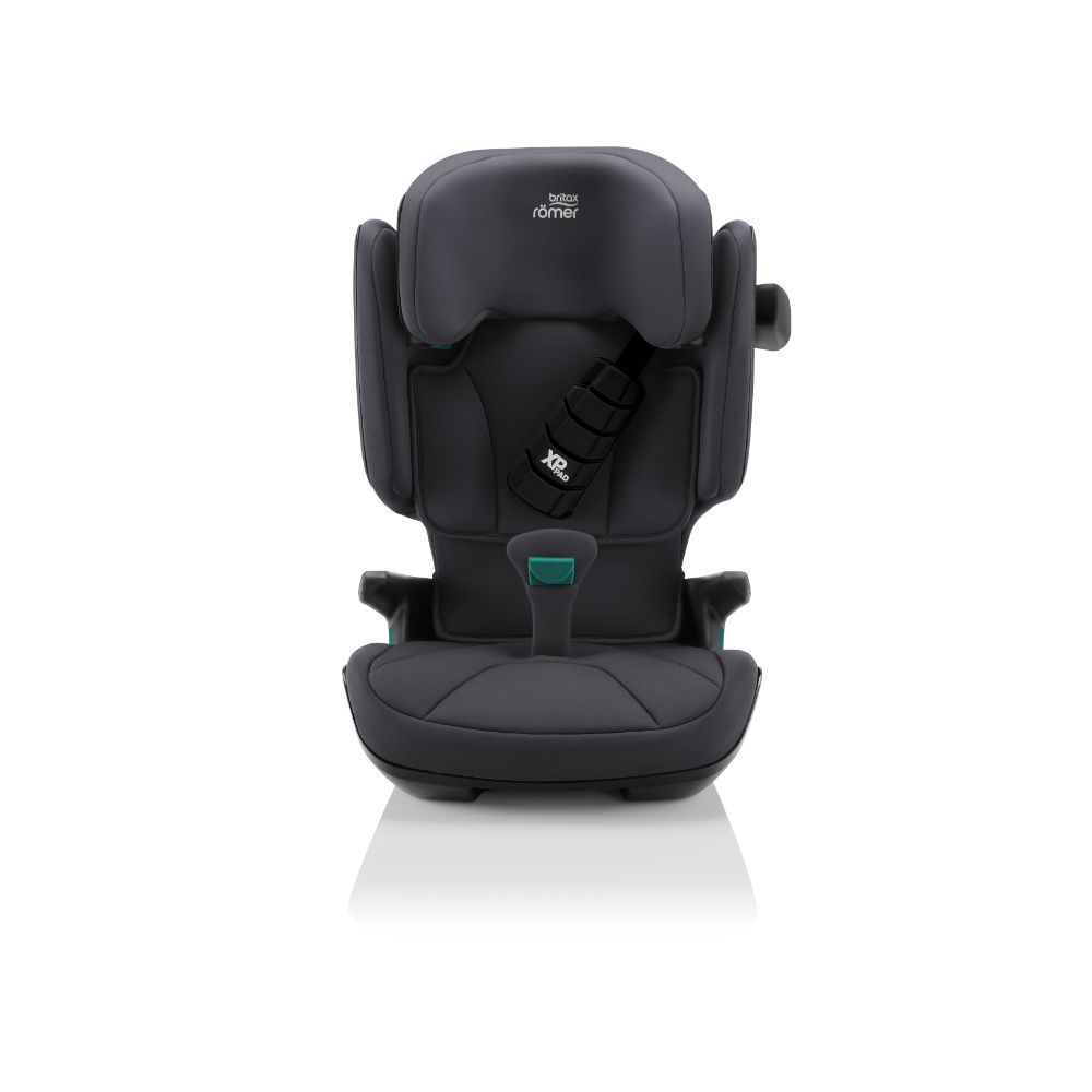 Britax - Kidfix i-Size High Back Booster Toddler/Child Travel Car Seat, Group 1/2/3, Storm Grey