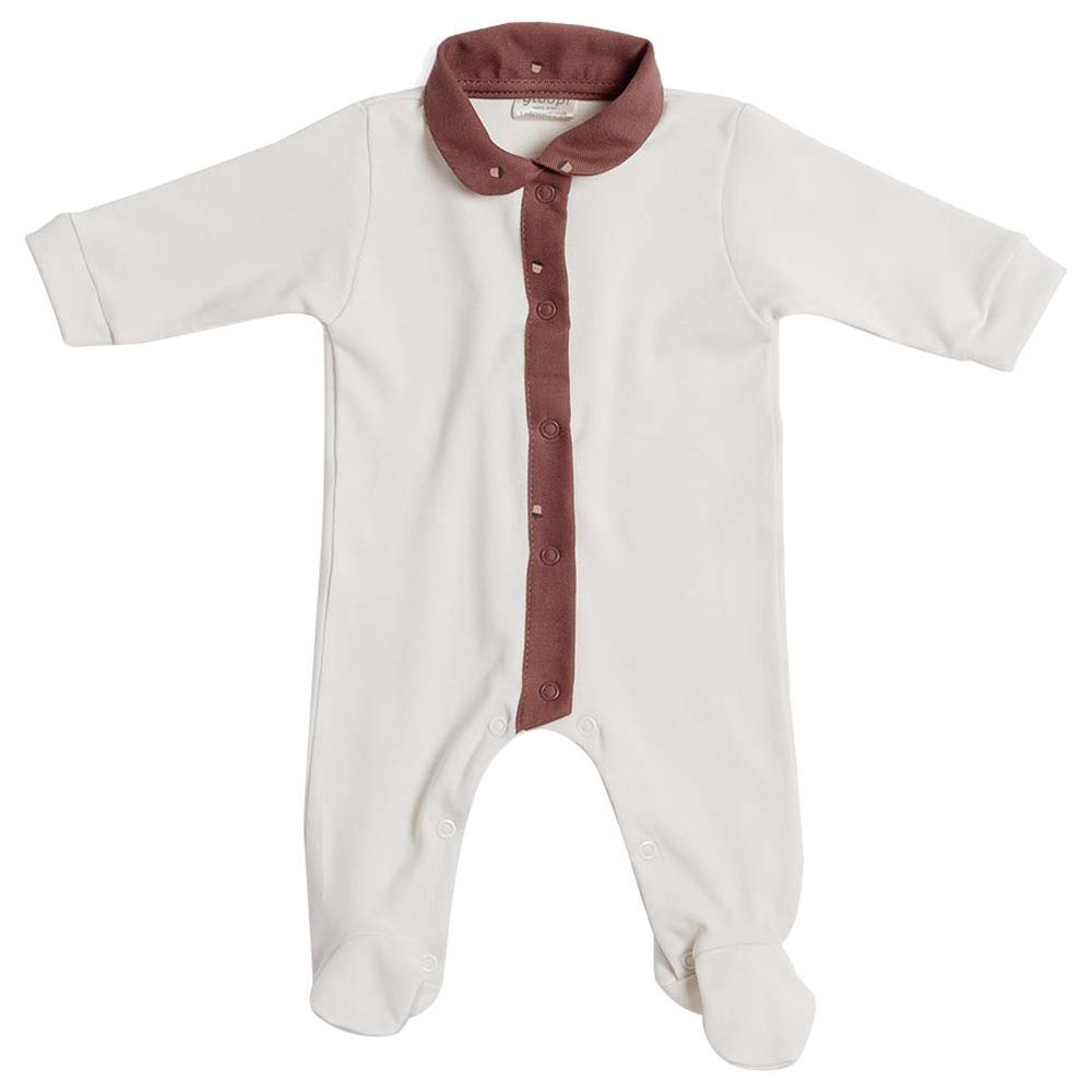 Gloop - Babygrow Summer Bodysuit - Acorn