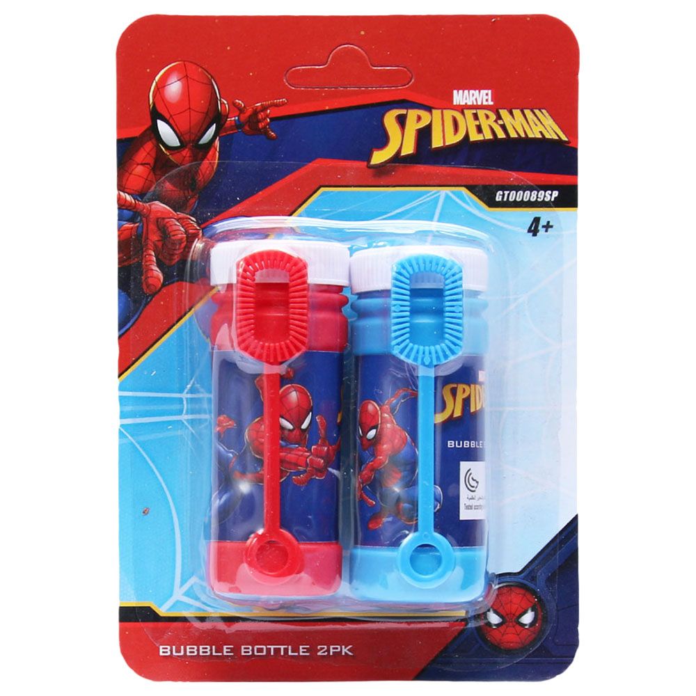 Marvel Spiderman Bubble Bottle Pack Of 2