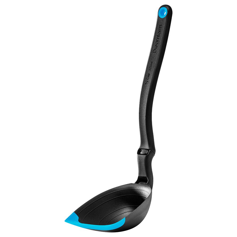 Dreamfarm - Spadle Non-Stick Cooking Spoon & Serving Ladle - Blue