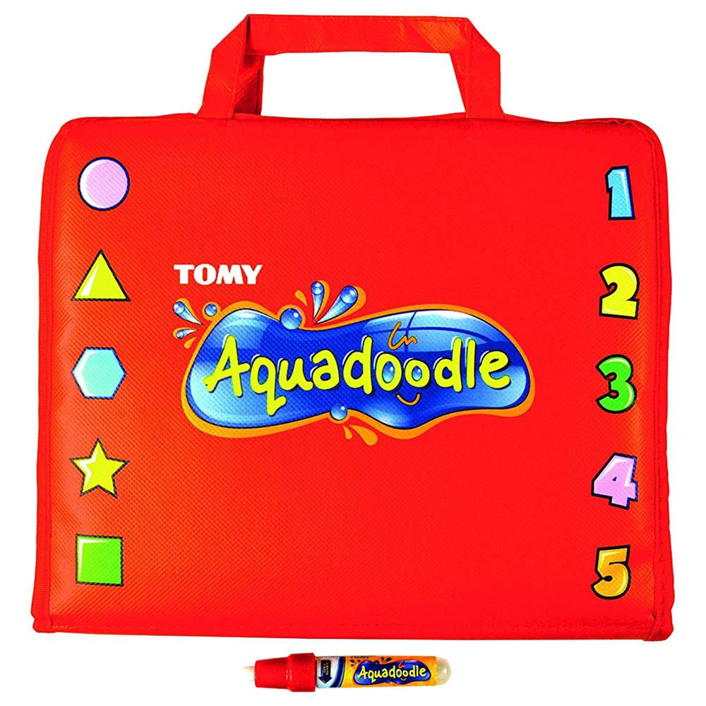 Tomy Aquadoodle - Travel Drawing Bag - Red