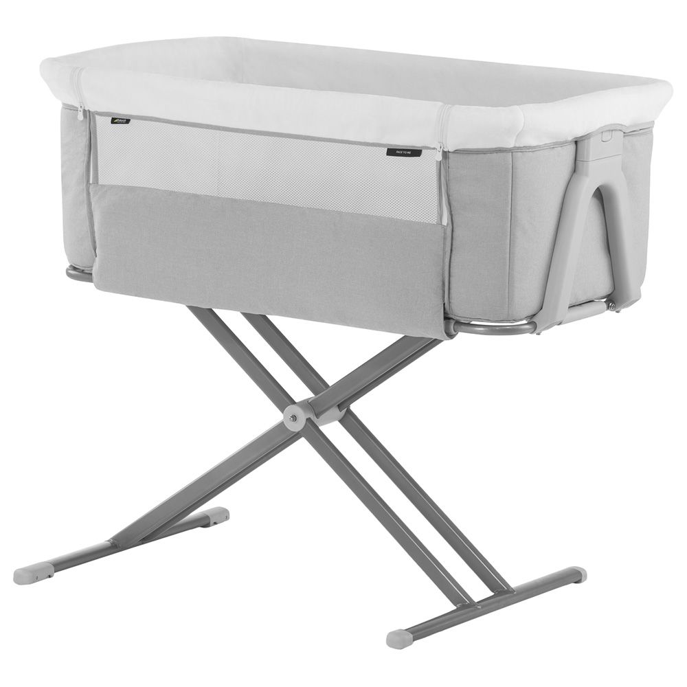 Hauck - Face To Me 2 Travel Cots - Grey