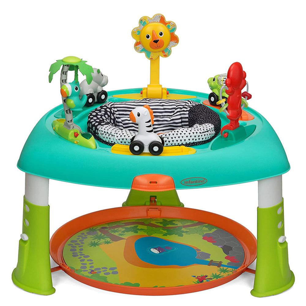 Infantino - 2-In-1 Sit, Spin & Stand Entertainer & Activity Table