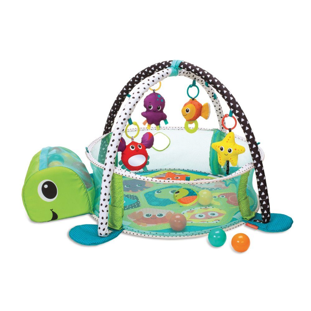 Infantino Grow-With-Me Activity Playmat & Ball Pit For Baby