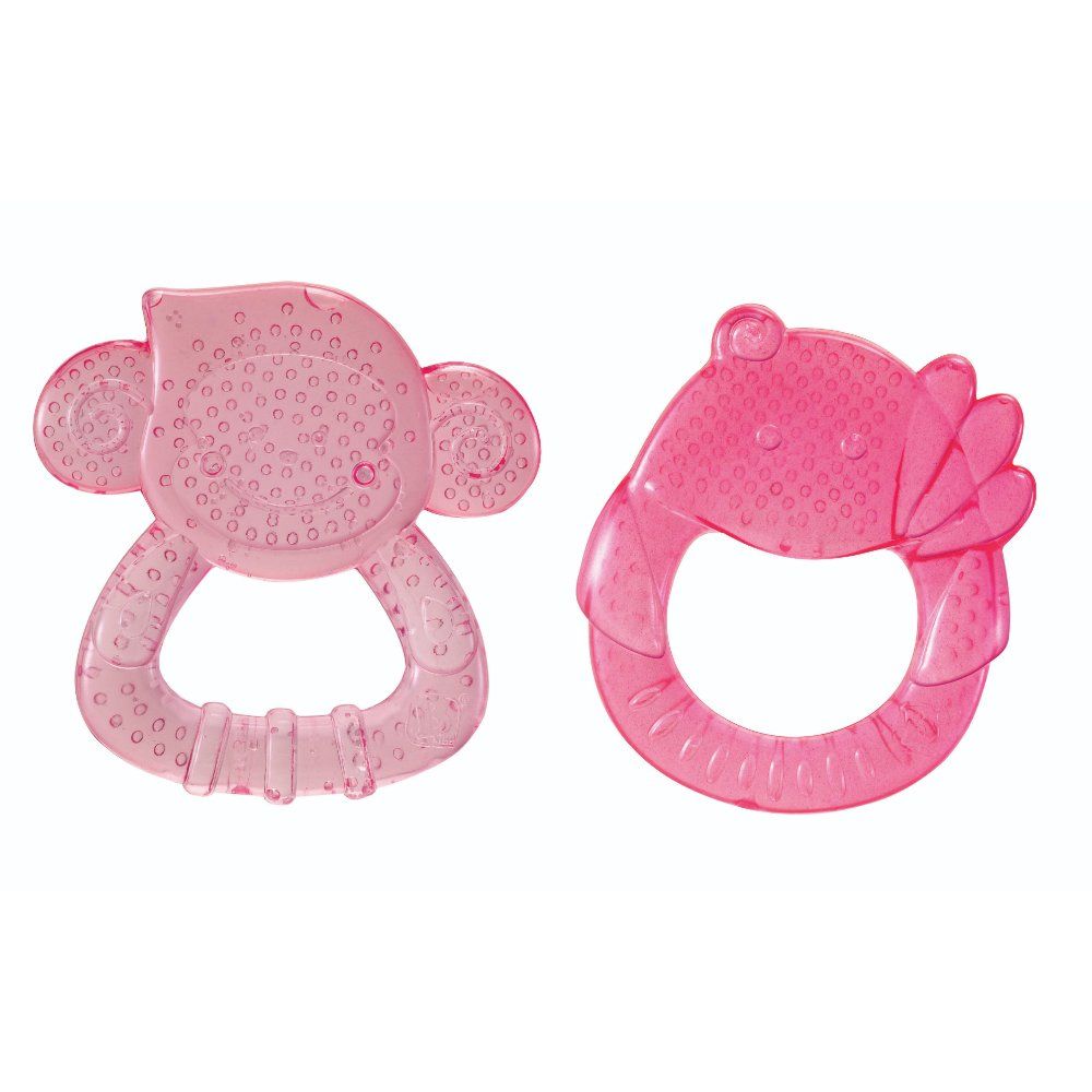 Infantino - Safari Teething Pals - Toys For Boy - Pink