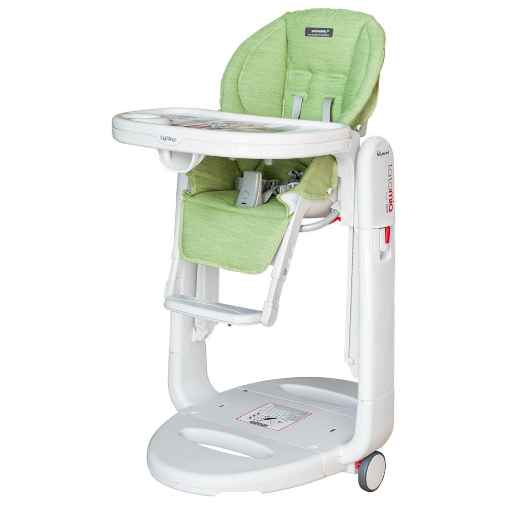 Peg Perego - Tatamia Baby Recliner, Swing & Highchair - Green