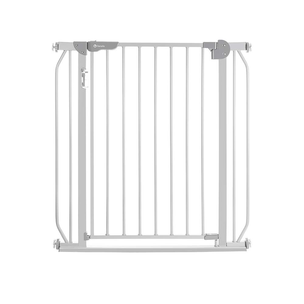 Lionelo - Truus Slim Led Baby Gate White