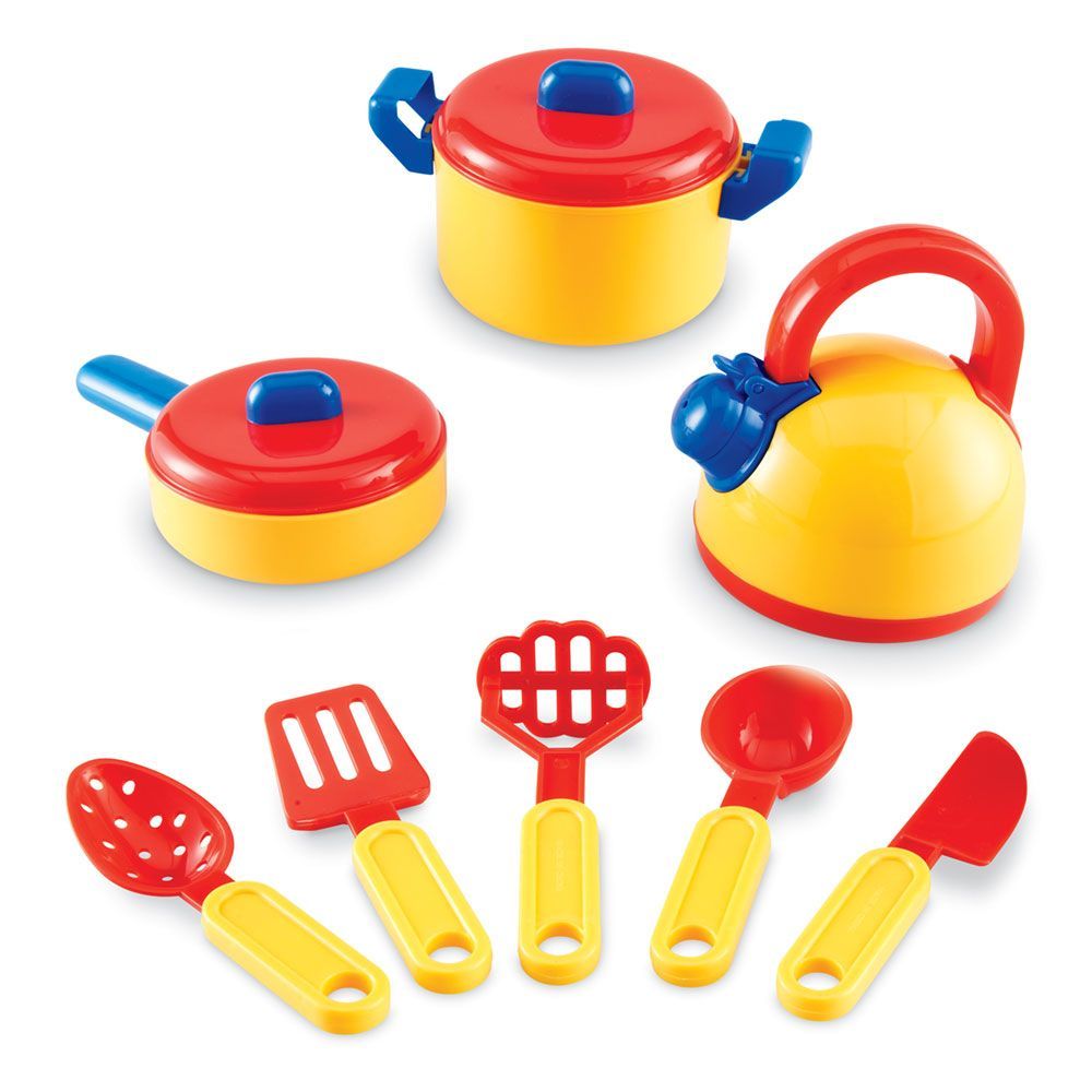 Learning Resources - Pretend & Play Cooking Set - 10Pcs