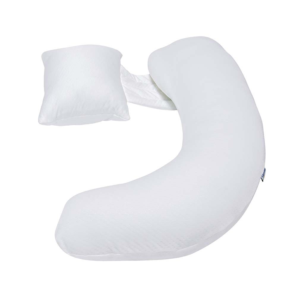 MOON - Multi-Position Pregnancy Pillow - White