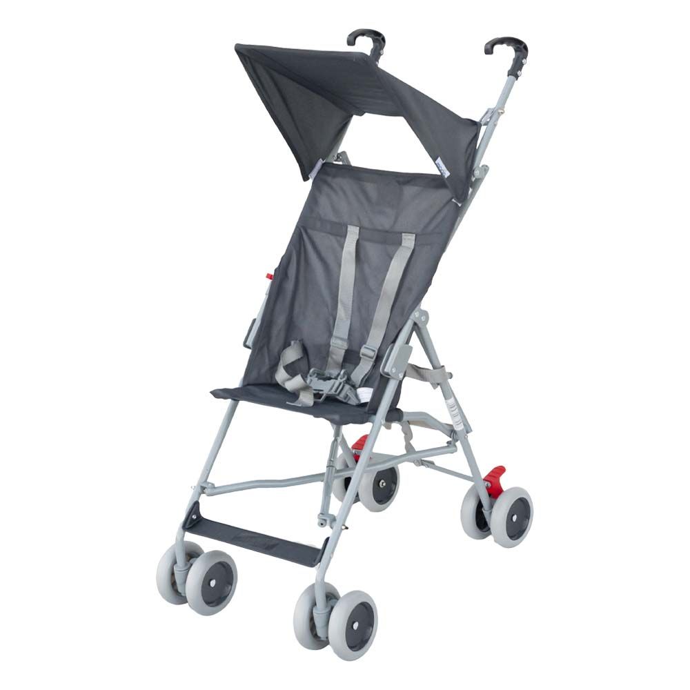 MOON - Jet-Light Weight/Compact Fold Buggy Stroller - Dark Grey