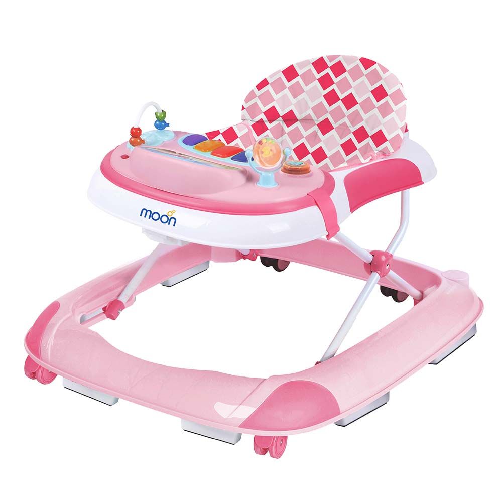 MOON - Pace Baby/Child Walker With music & Toys - Pink