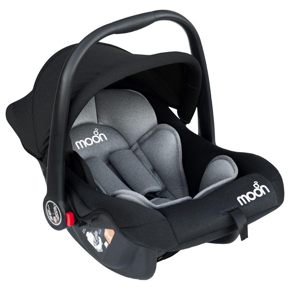 Moon - Bibo Baby Carrier/Car Seat - Black