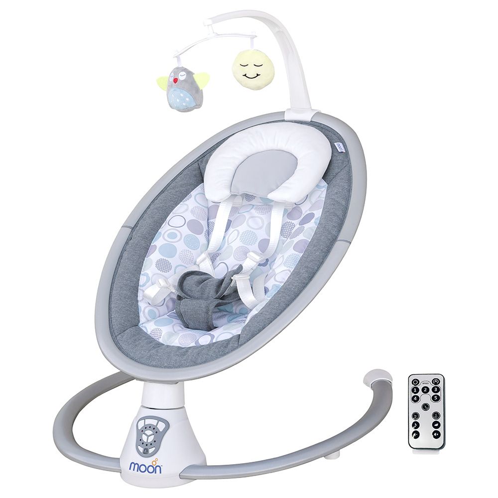 Moon - Musical Baby Electric Swing - Circle