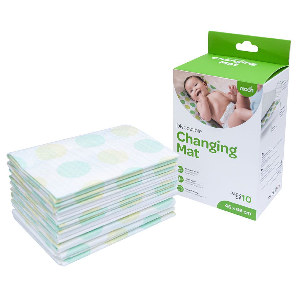 Moon - Disposable Change Mat 46x68cm - 10pcs