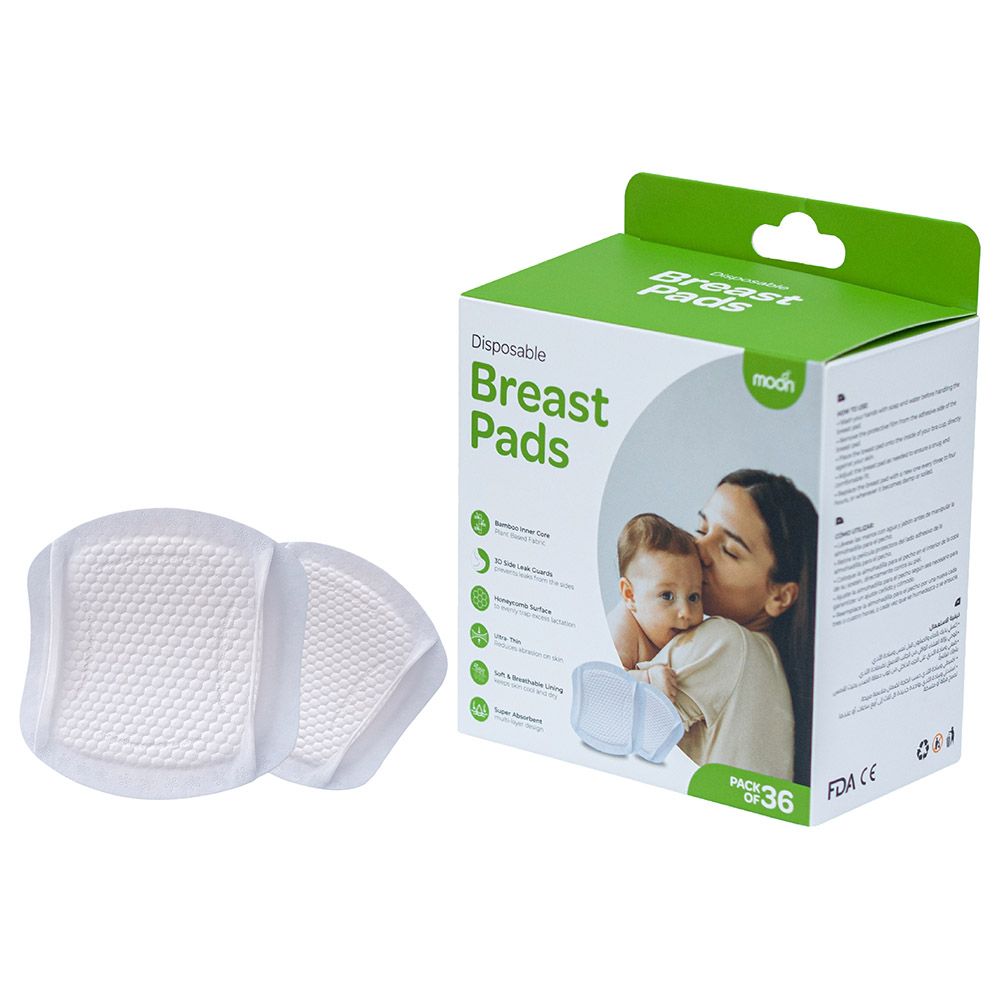 Moon - Disposable Breast Pads - 36pcs