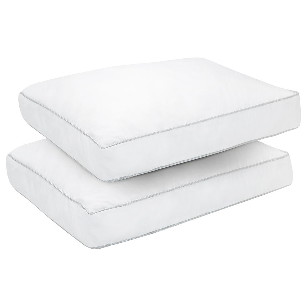 Moon - Cotton Toddler Pillows 60x35cm 2pc-Set - White