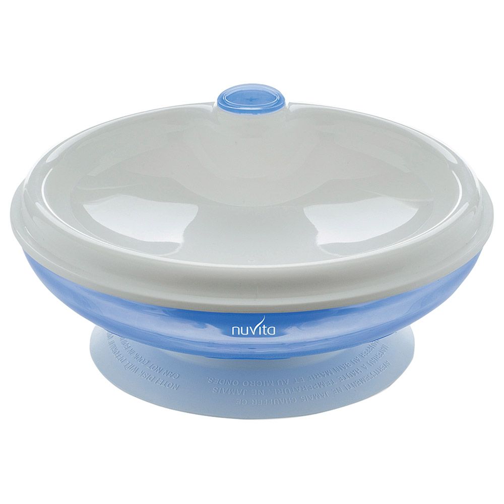 Nuvita - Warm Feeding Plate - Blue