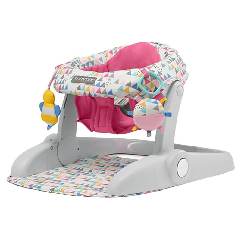 Summer Infant - Learn-To-Sit 2-Position Floor Seat - Pink