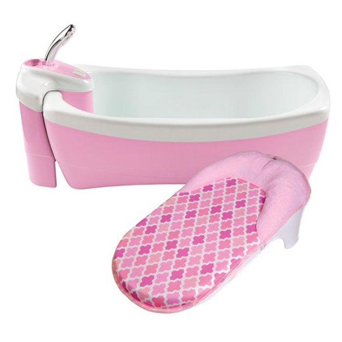 Summer Infant - Lil Luxuries Bubbling Spa & Shower - Pink