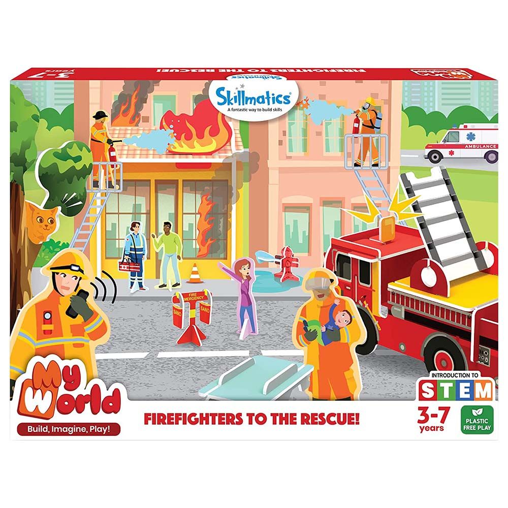 Skillmatics - My World - Firefighters To The Rescue