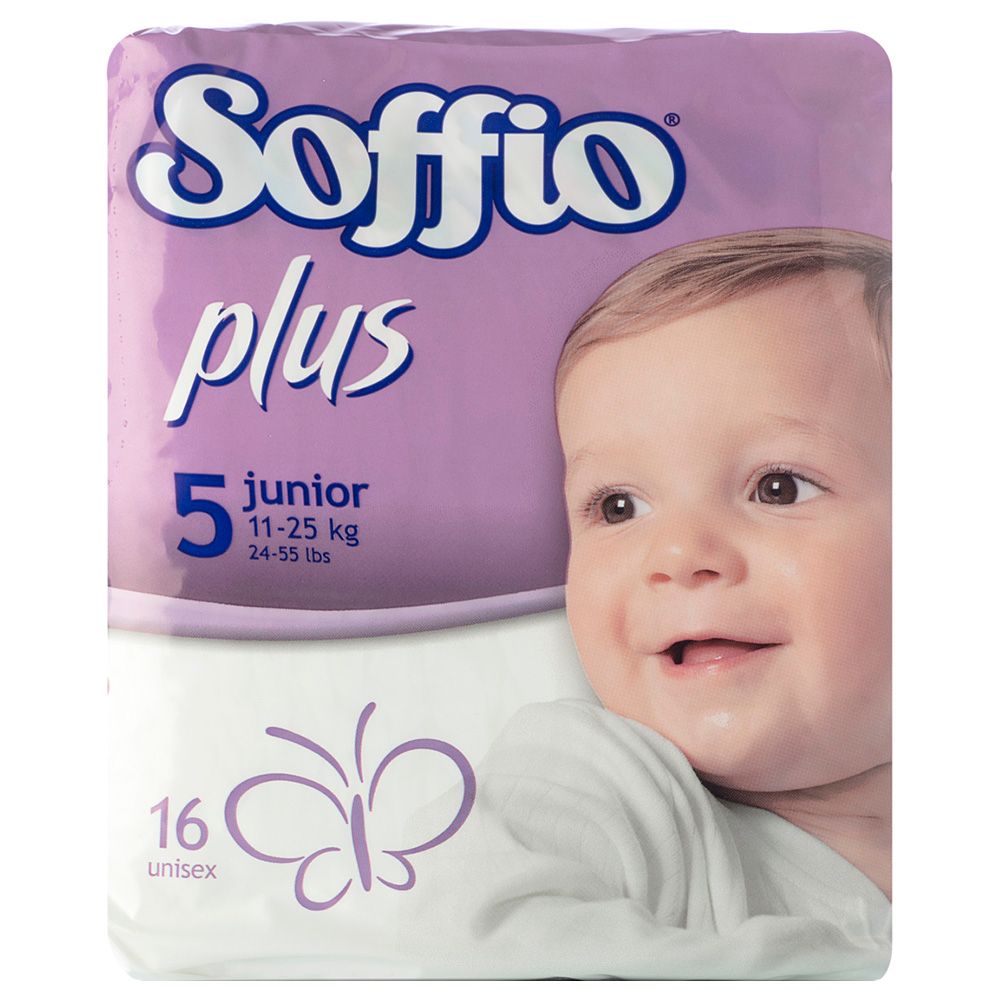 Soffio - Plus Soft Hug Parmon From 11-25kg, 16pc