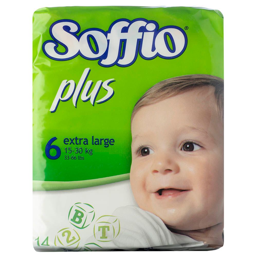 Soffio - Plus Soft Hug Parmon From 15-30kg, 14pc