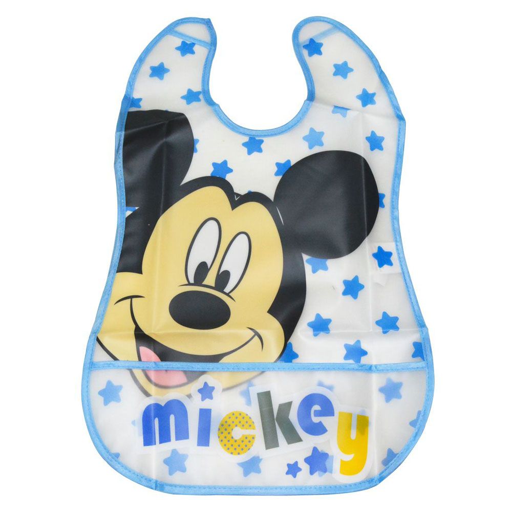 Disney - Mickey Peva Bib - Blue