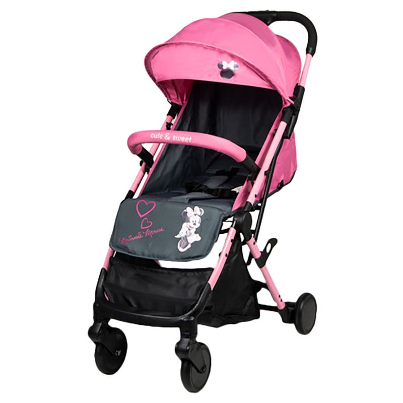 Disney - Minnie Mouse Travel Stroller - Pink