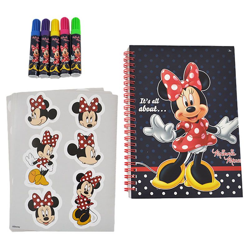 Disney - Minnie Stationery Set 12pc-Set - Blue