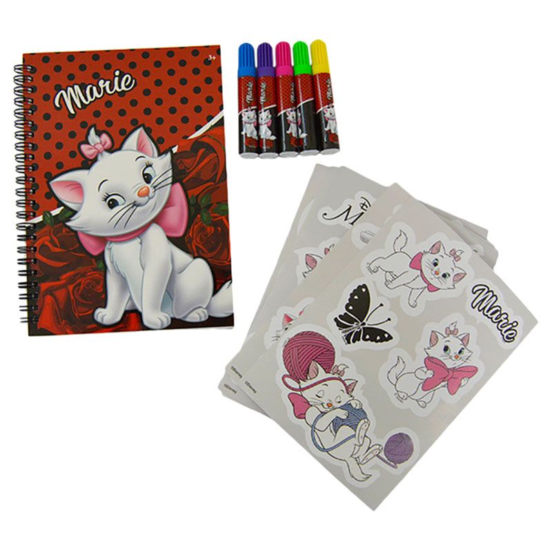 Disney - Marie Stationery Set 12pc-Set - Red