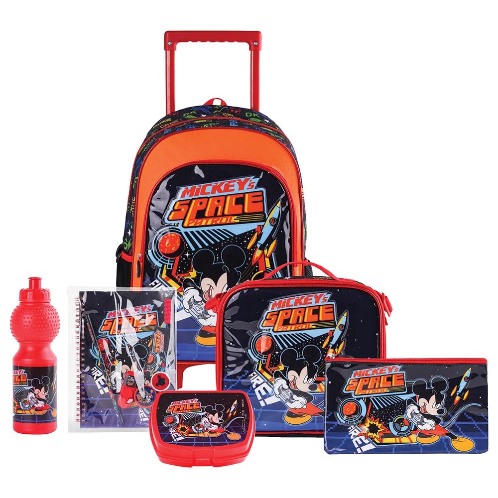 Disney - 6-In-1 Mickey Space Patrol Trolley Trolley Box Set - 18-Inch