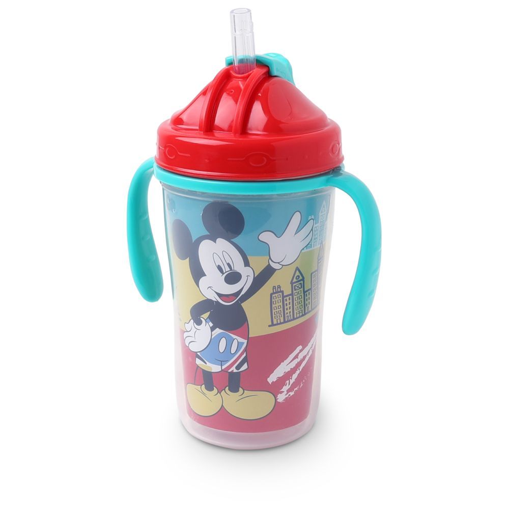 Disney - 12oz Insulated Straw Sippy Cup With Handle