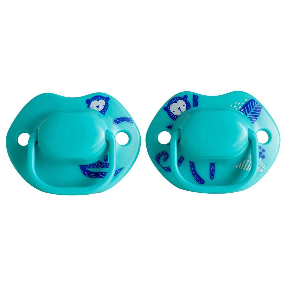 Tommee Tippee - Moda Soother 0-6M -Turquoise - Pack of 2