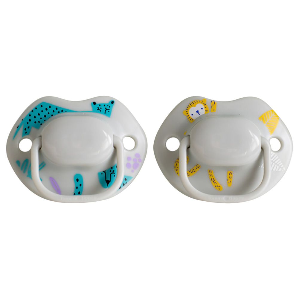 Tommee Tippee - Moda Soother 0-6M - Off White - Pack of 2