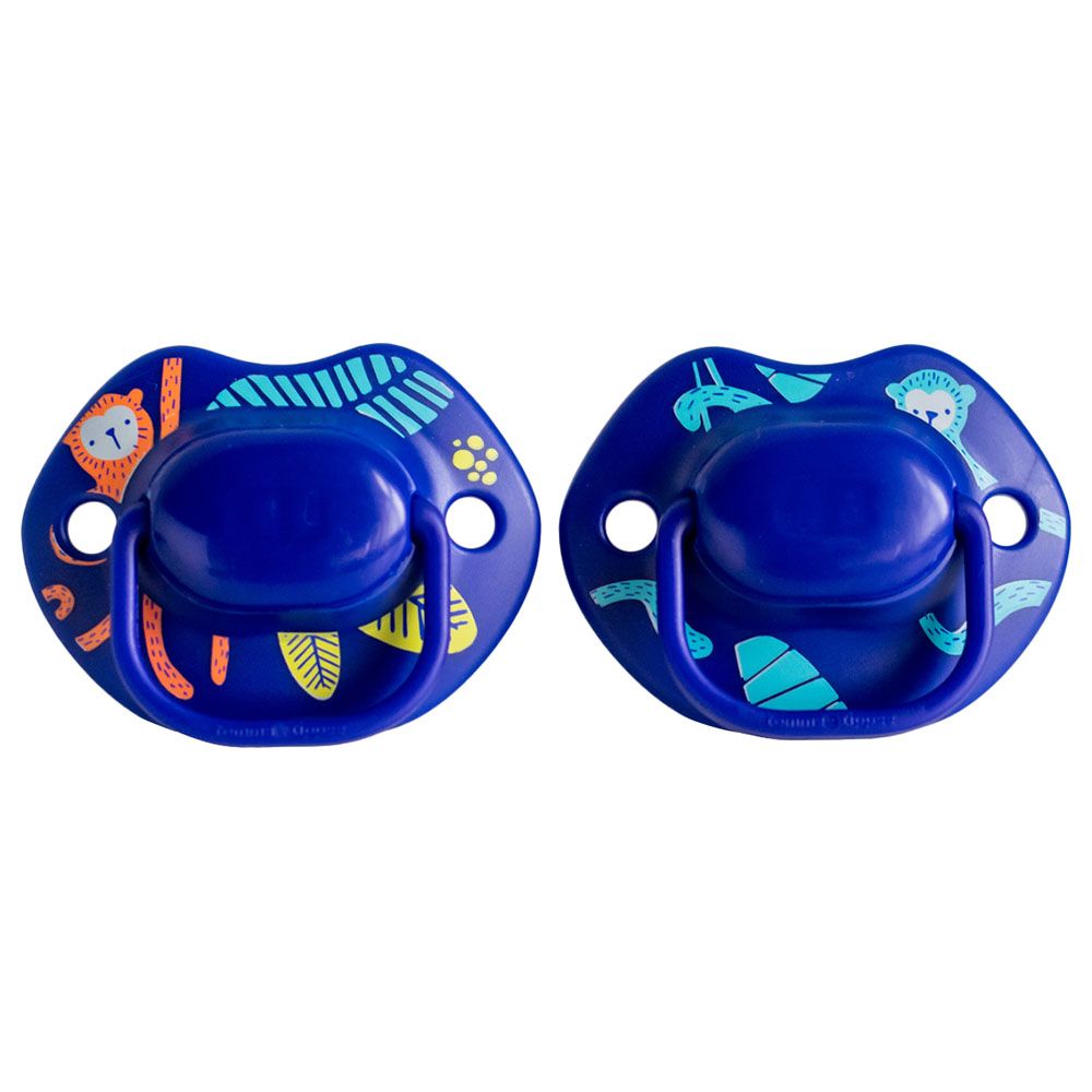 Tommee Tippee - Moda Soother 6-18M - Dark Blue - Pack of 2