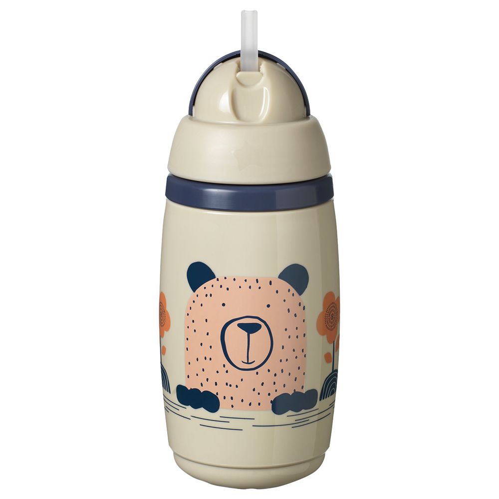 Tommee Tippee - Superstar Insulated Straw Cup 266ml - White