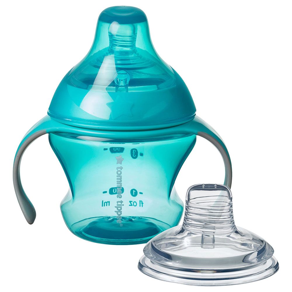 Tommee Tippee - Closer To Nature Bottle To Cup Transition - Blue