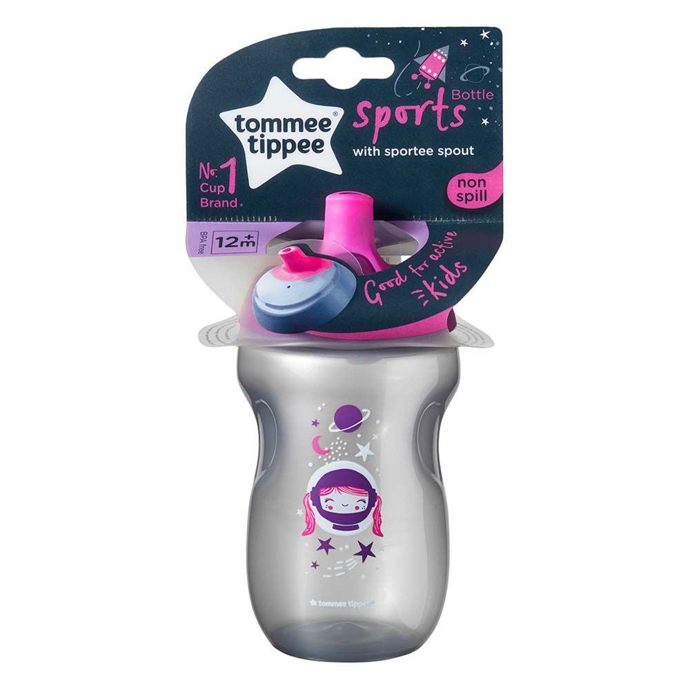 Tommee Tippee Explora Active Sports Cup, 300ml-Purple