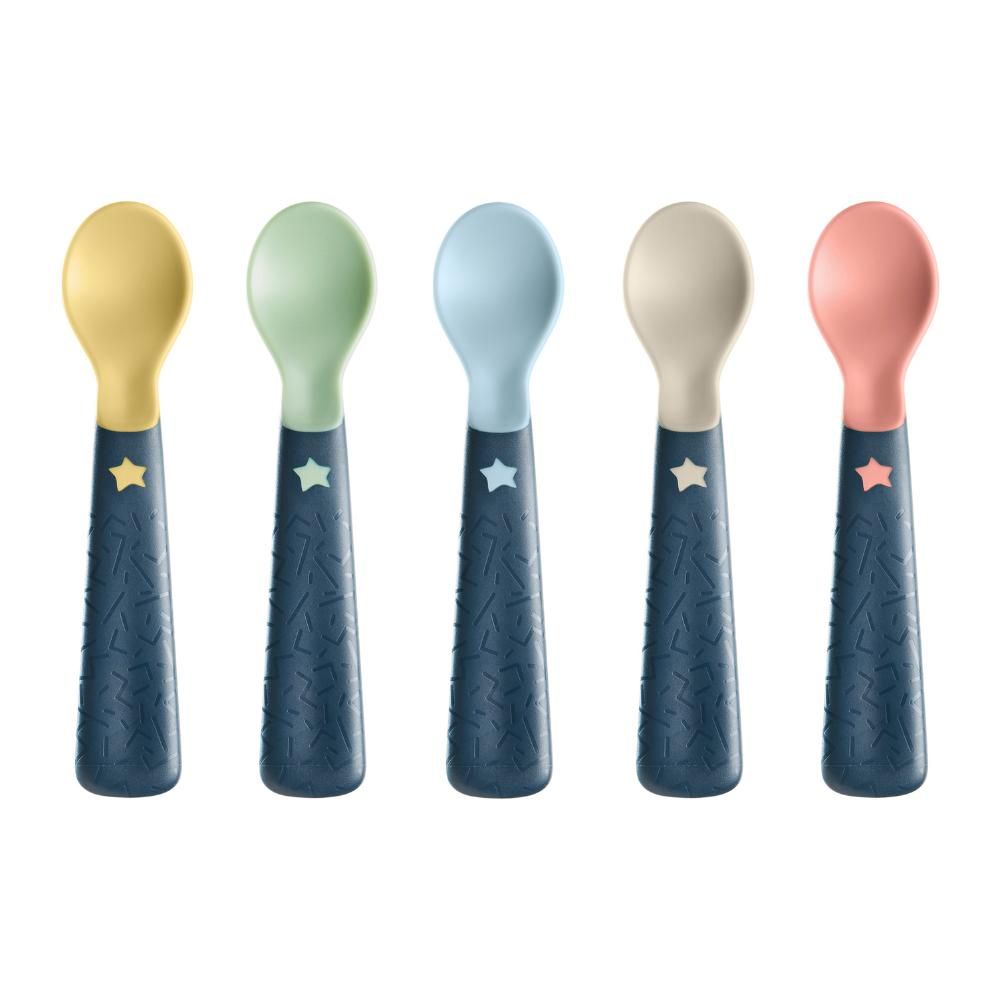 Tommee Tippee - Easi Grip Self Feeding Spoon(Pack of 5)