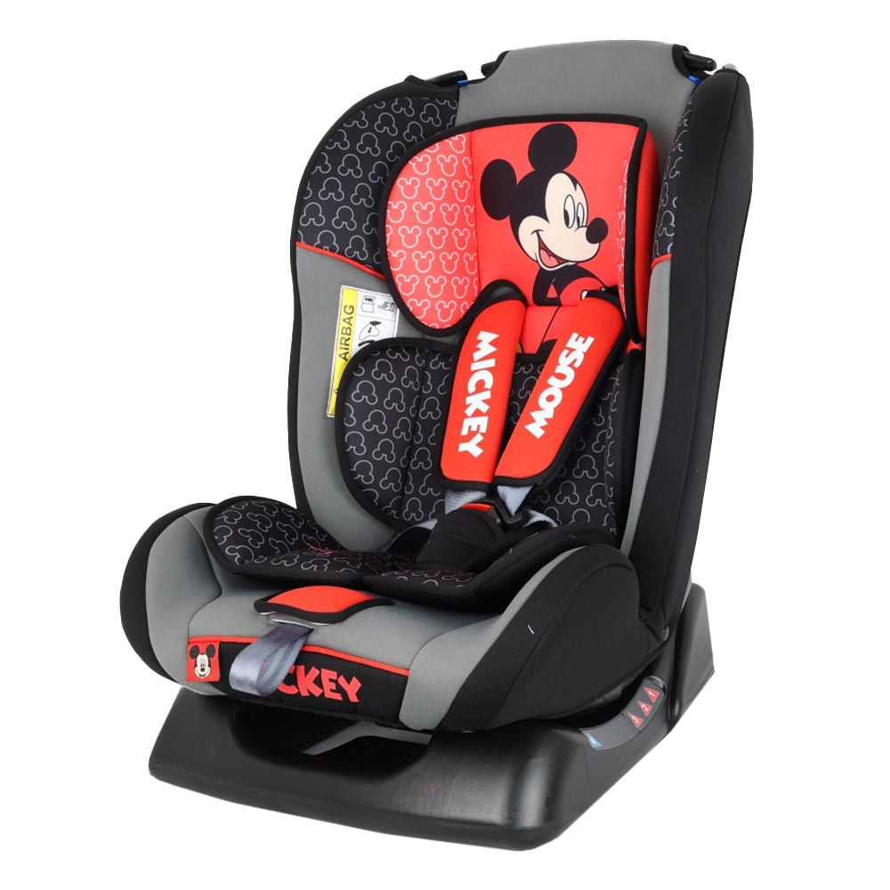 Disney - 3-in-1 Mickey Mouse Baby/Kids Car Seat - Red