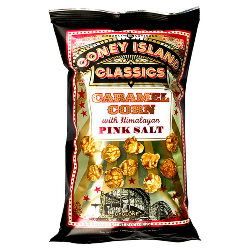 Coney Island - Caramel Popcorn With Himalayan Pink Salt 340g