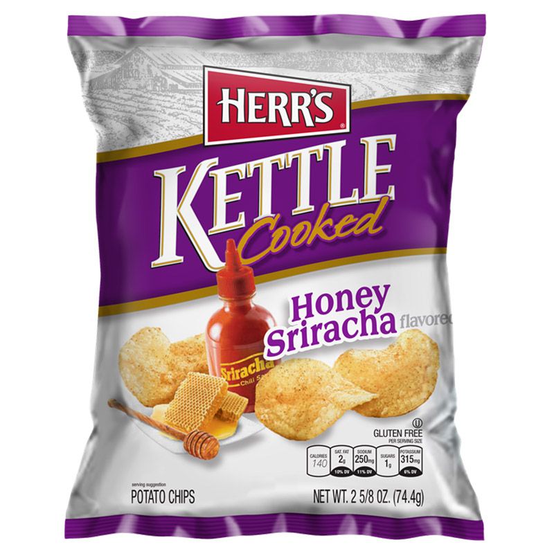 Herr's - Honey Sriracha Kettle Cooked Chips 142g