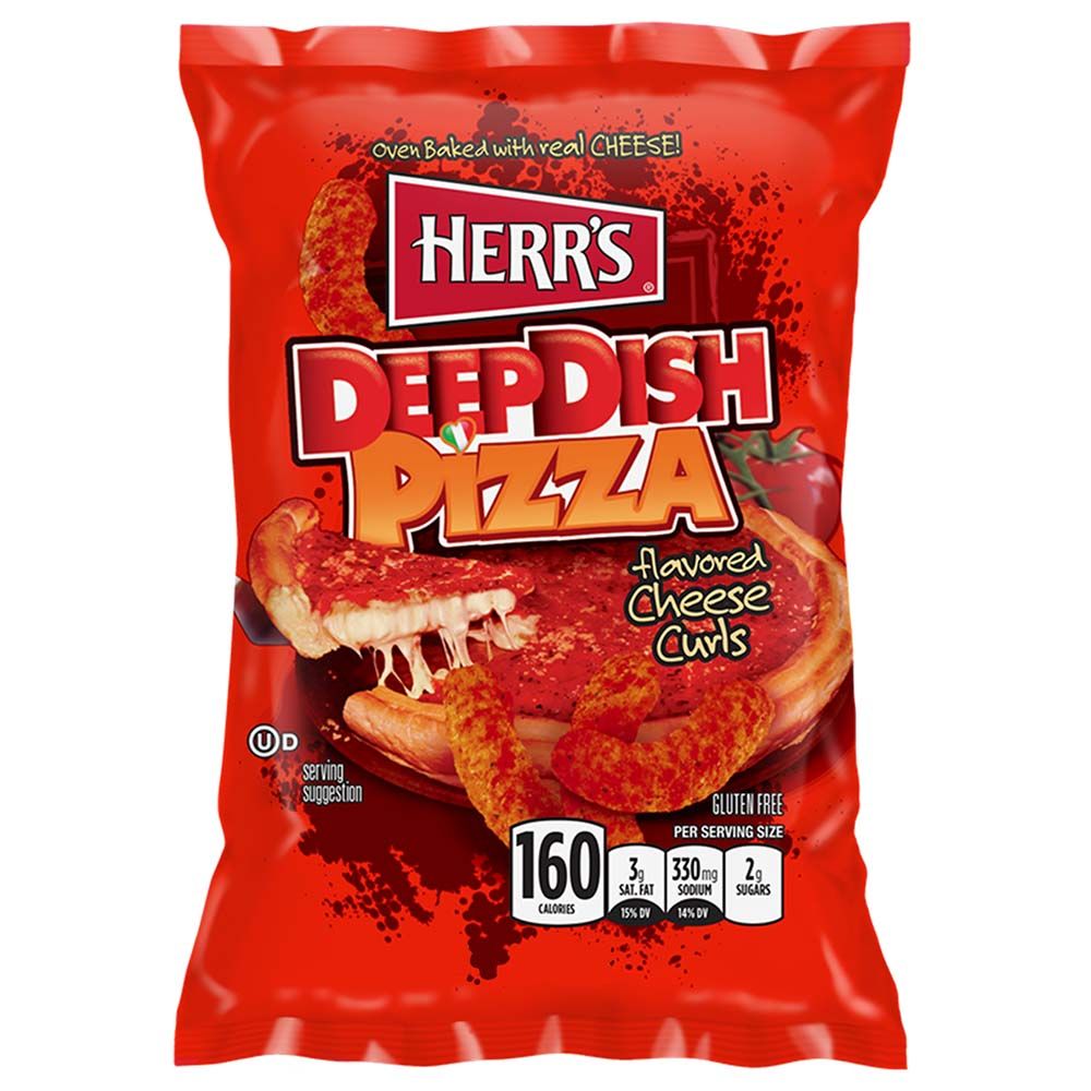 Herr's - Deep Dish Pizza Chips 198g