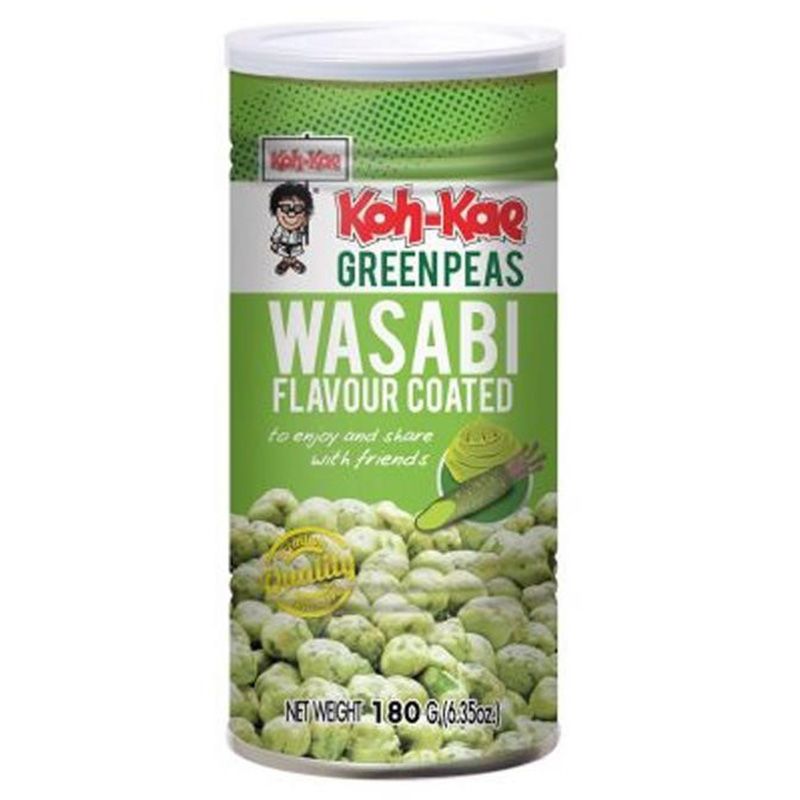 Koh-Kae - Wasabi Flavoured Coated Green Peas 180g