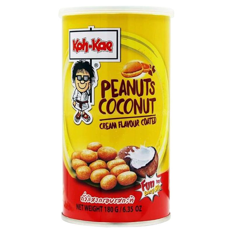 Koh-Kae - Coconut Cream Flavoured Coated Peanuts 180g