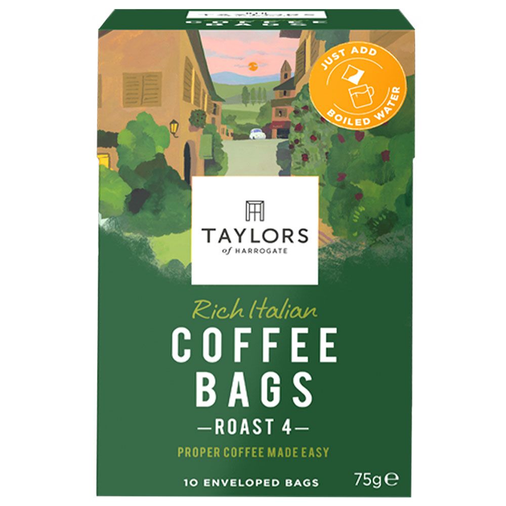 Taylors Of Harrogate - Rich Italian 10 Coffee Bags