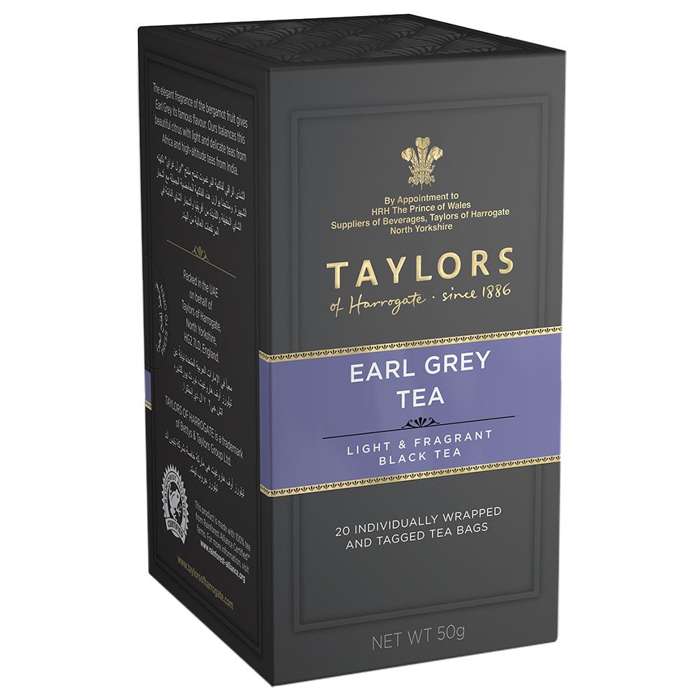 Taylors Of Harrogate - Earl Grey 20 Tea Bags